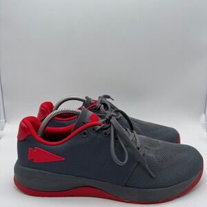 GORUCK Ballistic Trainer Mens 9 Gray Red‎ Knit Rucking Cross Training Shoes